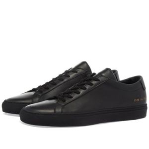 Common Projects Achilles Low Top Black